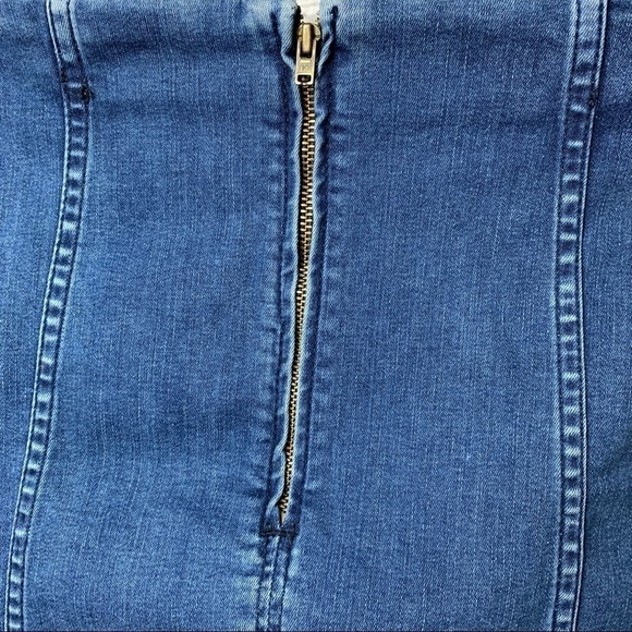 Free People Modern Femme Denim Mini Skirt - Picture 7 of 7